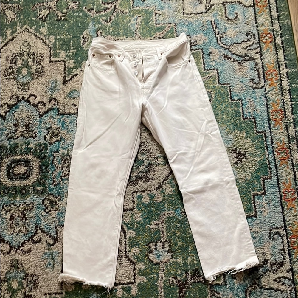Ecru Cream Levi’s  Jeans